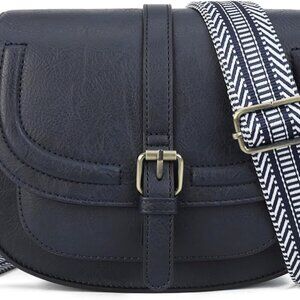 Crossbody Bags for Women,Small Saddle Purse and Boho Cross Body Handbags,Vegan L